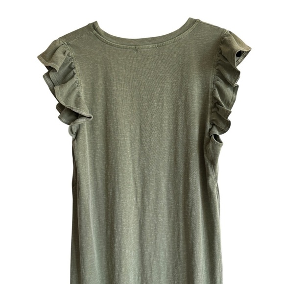 Sundry Ayana Ruffle Sleeve Midi Dress, Size 3 (Large) - Picture 8 of 10